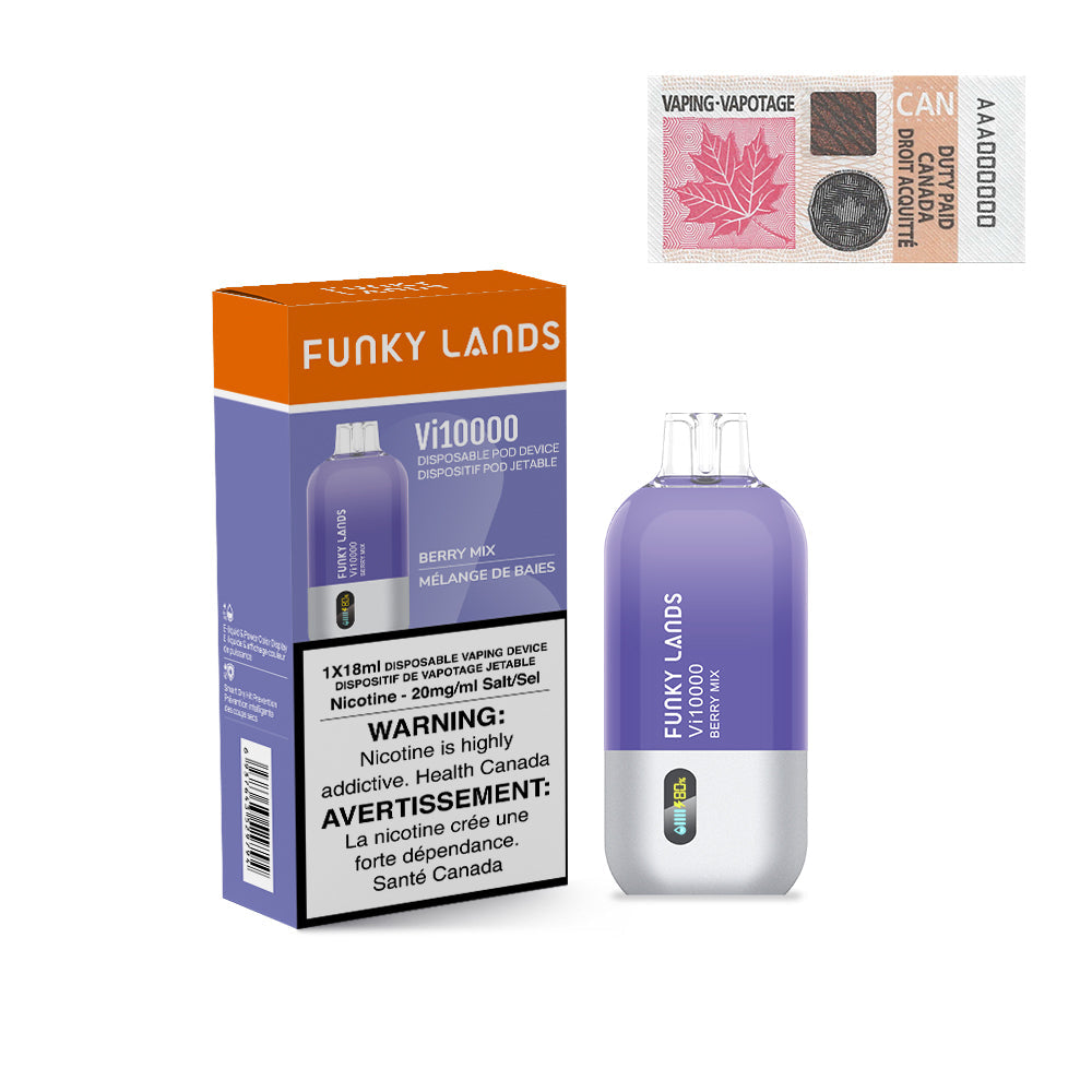 FUNKY LANDS Vi10000 【 Ontario】(5pcs/pk)