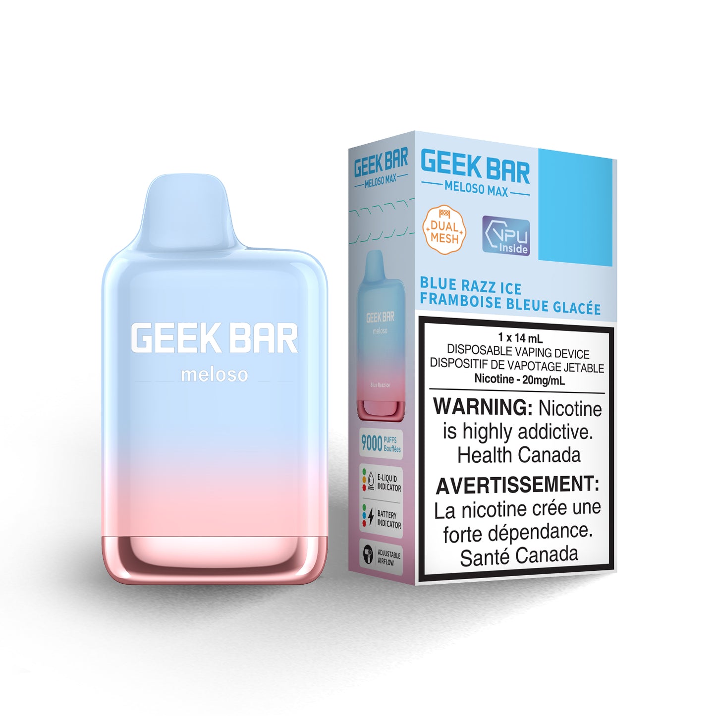 GEEK BAR Meloso MAX 9000 【 Alberta 】(5pcs/pk)