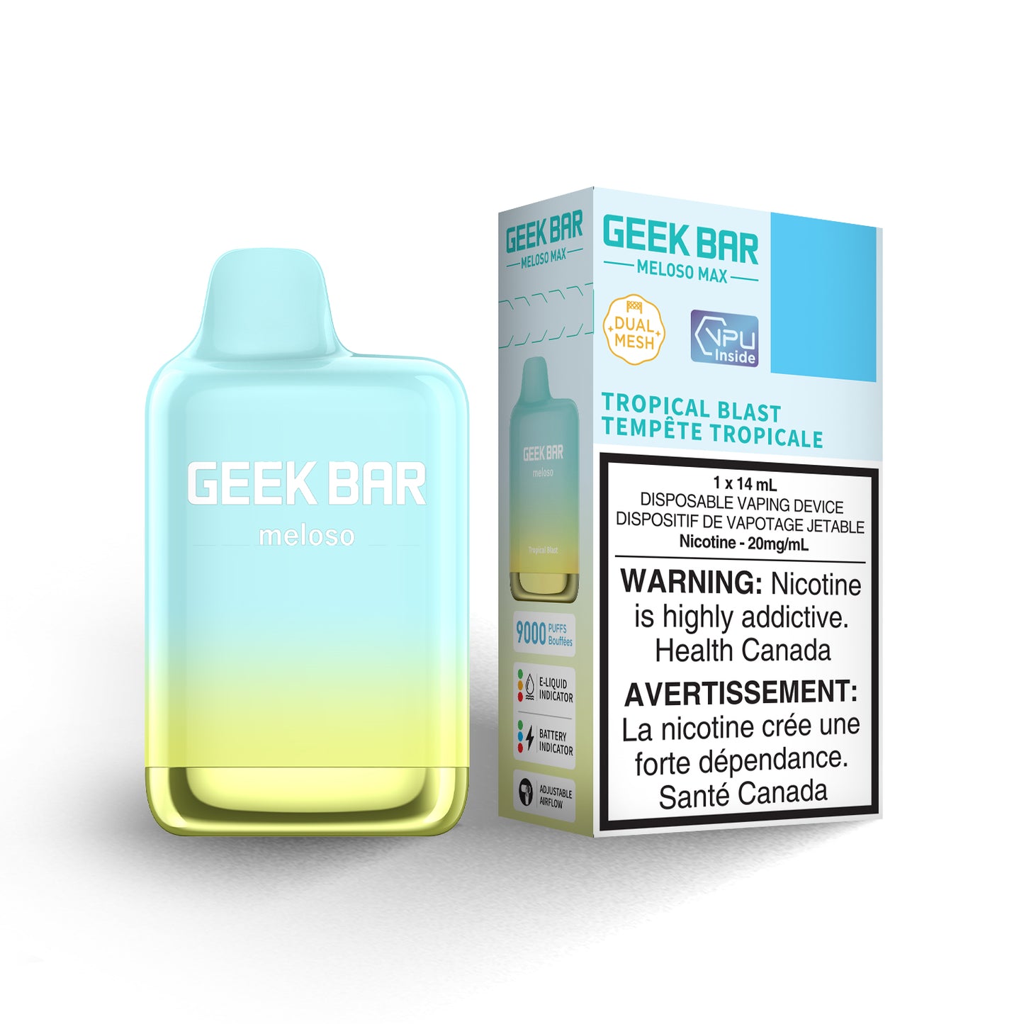 GEEK BAR Meloso MAX 9000 【 Alberta 】(5pcs/pk)