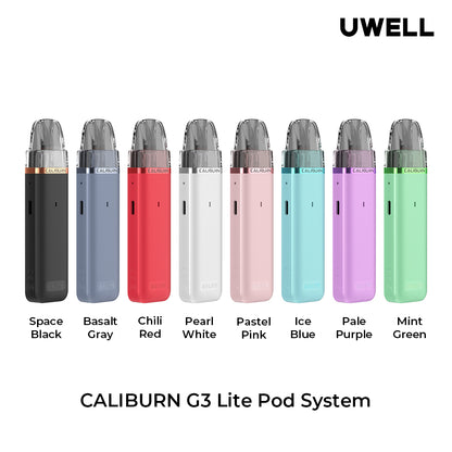 CALIBURN G3 Lite Vaping Device Kit 2ml Empty (10pcs/pk)