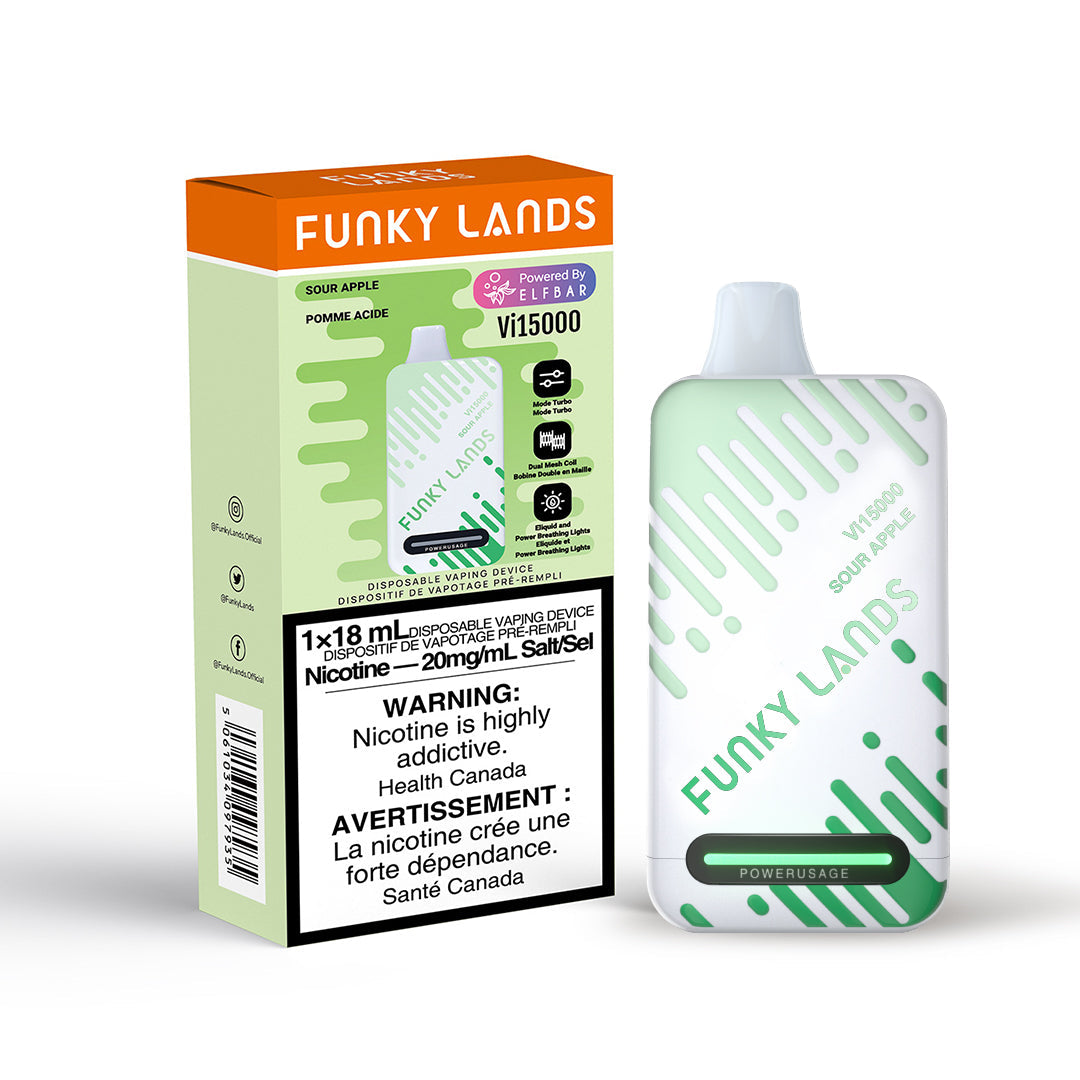 FUNKY LANDS Vi15000 【 Alberta 】(5pcs/pk)