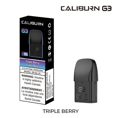 UWELL Caliburn G3 Prefilled Pods 【 Federal 】(2pcs/pk)