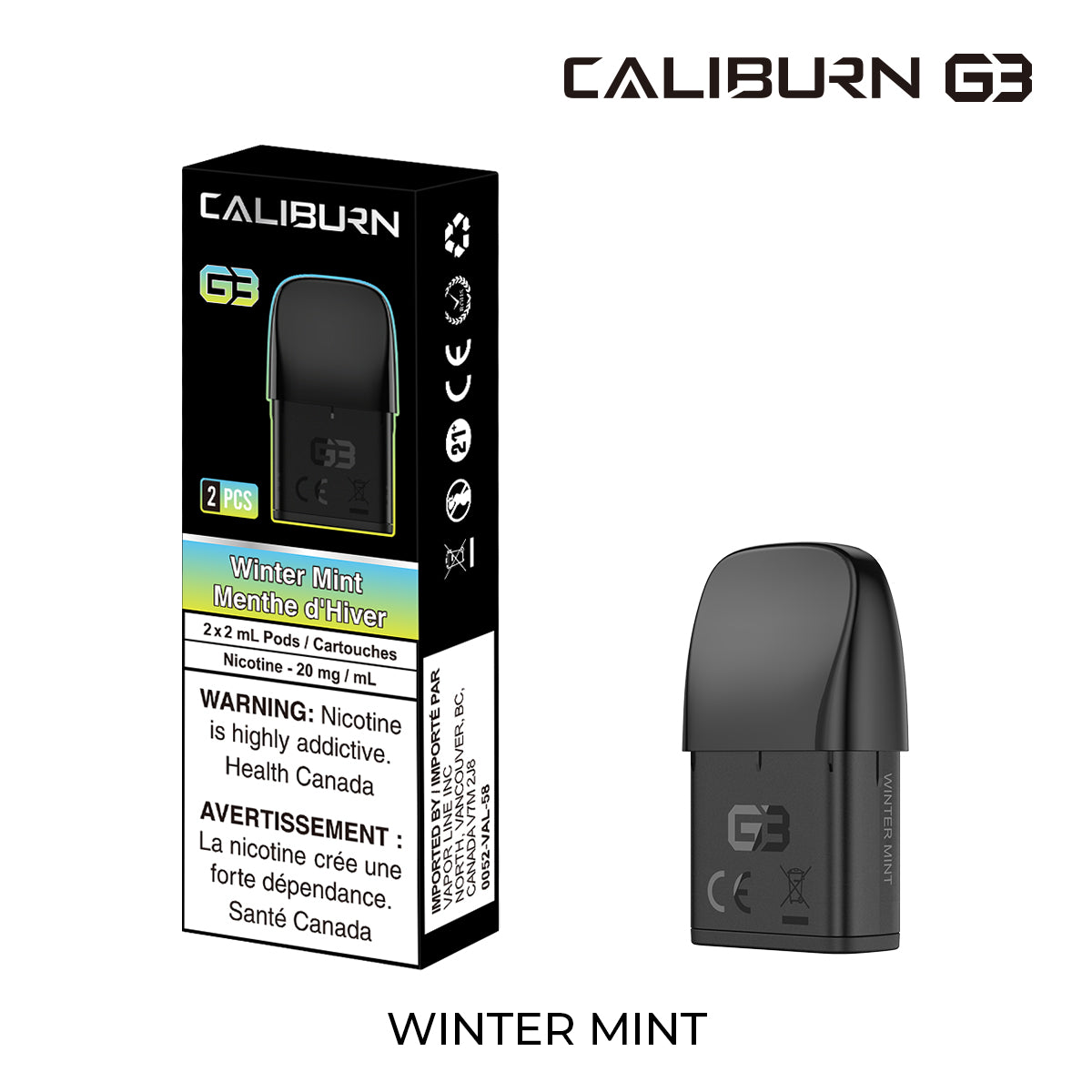 UWELL Caliburn G3 Prefilled Pods 【 Alberta 】